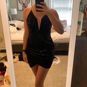forever 21 sequin velvet dress